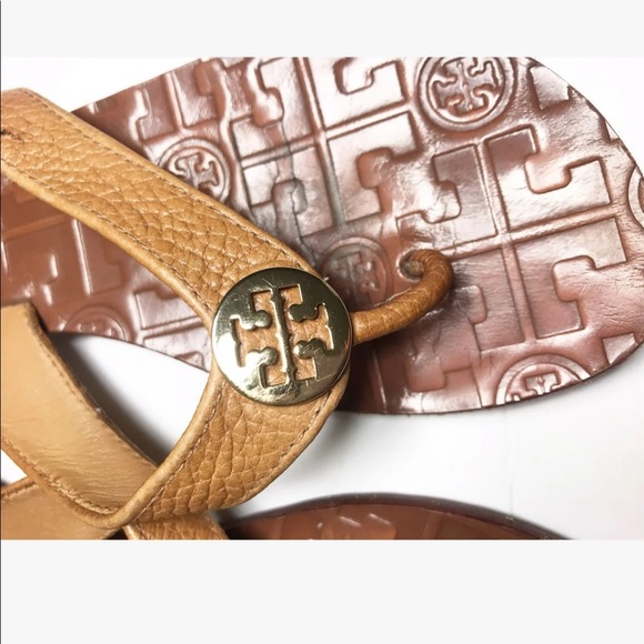 ❌SOLD❌Tory Burch Thora Sandal Royal Tan sz 6 - Picture 5 of 11
